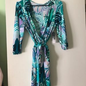 NY&C Jungle Print Romper